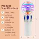 Musical Light Up Wand - Sensory Lights for Autistic Children - Light Up Sensory Toys - Autism Toys - Sensory Toys for Kids with Autism by TinyTreasures Baby Boutique