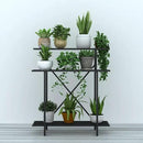 Zhongma 3 Tier Sturdy Plant Stand Space-Saving Heavy Duty Plant Holder for Home Indoor and Outdoor, L35.43 xW17.32 x H39.37 inch, 660 LBS Capacity & Heavy Duty Construction. … by GreenHaven Gardens