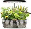Ahopegarden Indoor Garden Hydroponics Growing System: 12 Pods Plant Germination Kit Garden Kit Growth Lamp Countertop with LED Grow Light Hydrophonic Planter Grower Harvest Vegetable Lettuce by GreenHaven Gardens