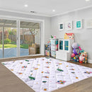 Baby Play Mat - 6ft X 4ft,Premium Thicker Foam One-Piece Crawling Mat, Machine Washable, Extra Large Anti-Slip Activity Playmat for Babies, Toddlers & Infants by TinyTreasures Baby Boutique