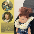 Baby Head Rest Pillow for Stroller Cartoon Neck Chin Support Pillows for Infants Toddler Neck Protection Cushion for Travelling, Music Bear by TinyTreasures Baby Boutique