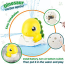 ZHENDUO Baby Bath Toys, Rechargeable Bath Toys, Whale Spray Water Bath Toy, Sprinkler Bathtub Shower Toys for Toddlers Kids Boys Girls, Pool Toy for Baby (Yellow) by TinyTreasures Baby Boutique