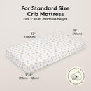 KeaBabies 2-Pack Organic Crib Sheets for Boys, Girls - 52x28 Fitted Crib Mattress Sheet Neutral, Breathable Jersey Cotton Cover for Baby Bed, Toddler Mattress, Soft & Cute Prints (KeaSafari) by TinyTreasures Baby Boutique