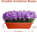 EDOSTORY 4.5 FT Height Vertical Garden Planter Removable Brick Red Raised Bed Box with 5 Container Boxes,Digging Claw Gloves,Trowel,Purning Shears for Outdoor Vegetables Flowers by GreenHaven Gardens