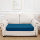 hyha Waterproof Couch Cushion Covers, Stretch Sofa Couch Seat Slipcover for Dog Washable, Non-Slip Waterproof Outdoor Cushion Covers for Patio Furniture Replacement (1 Piece for Medium, Deep Teal) by CozyNest Decor