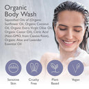 SoCal Suds & Company Baby Shampoo & Body Wash, 2-in-1 Organic Gel - Gentle Castile Soap with Vitamin-Infused Oils & Botanicals - Natural Care for Sensitive Skin Hypoallergenic - 12oz Lavender 2-Pack by TinyTreasures Baby Boutique