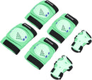 BOSONER Kids/Youth Knee Pads Elbow Pads Wrist Guards Set for 3-15 Years, Child Protective Gear Set for Roller Skates, Cycling, BMX Bike, Skateboard, Inline Skating, Scooter Riding Sports… by TinyTreasures Baby Boutique