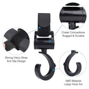 Stroller Hooks, Babyfond 2 Pack of Multifunctional Hooks, 360-degree Rotating Firm Non-Slip Stroller Hook for Buggy, Baby Carrier, Bike Bicycle, Car Headrest by TinyTreasures Baby Boutique