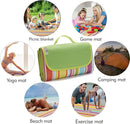 Beach Blanket Extra Large Picnic Blanket Outdoor Blanket Waterproof Sand Free Oversized Camping Mat Foldable Portable Handy Tote for Travel Sports Home Yoga Park Grass Lawn, 79"x57" by TinyTreasures Baby Boutique