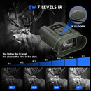 Night Vision Goggles,Compact Night Vision Binoculars,32GB Card Included, Photo/Video Capture,Outdoor Tools for Education, Wildlife Watching,Gifts for Boy, Gifts for Men, Gifts for Father(Green) by TinyTreasures Baby Boutique