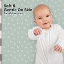 KeaBabies 2-Pack Organic Crib Sheets for Boys, Girls - 52x28 Fitted Crib Mattress Sheet Neutral, Breathable Jersey Cotton Cover for Baby Bed, Toddler Mattress, Soft & Cute Prints (Prairie) by TinyTreasures Baby Boutique