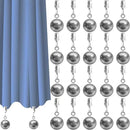 20 Pack Heavy Duty Curtain Weights, Heavy Weights for Outdoor Curtains of Pergola Patio Gazebo Cabana, Stainless Steel Weight Clip Down Curtain, Garden Flag, Shower Curtain, Tablecloth by GreenHaven Gardens