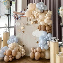 130pcs White Sand Balloons Different Sizes 18" 12" 10" 5" Off White Party Latex Balloons for Birthday Baby Shower Graduation Wedding Gender Reveal Anniversary Party Decorations by CozyNest Decor