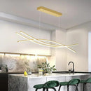 Modern Chandelier with 1%-100% Dimmable, Suitable for Dining Room, Bedroom and Living Room(Gold) by CozyNest Decor
