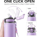 Enerbone 32 oz Insulated Water Bottle, Stainless Steel Bottle with Carrying Strap, Double-Wall Vacuum Insulation Design, Leakproof Sports Bottle with Straw, Keep Drinks Cold or Hot for Hours by CozyNest Decor