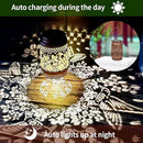 2 Pack Hummingbird Solar Lanterns Garden Decor, Birthday Gifts for Mother Grandma ,Metal Hanging Solar Lights Waterproof Outdoor Decoration, LED Lanterns for Yard Patio Lawn Pathway Landscape by GreenHaven Gardens