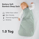 Rayon Made from Bamboo Sleep Sack 24-36 Months 1.0 Tog Ultra Soft Baby Wearable Blanket Toddler Sleeping Sack 2t-3t for Babies Unisex 2-Way Zipper 3t Baby Sleeping Bag Lightweight Extra Large Long XXL by TinyTreasures Baby Boutique
