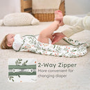 Yoofoss Baby Sleep Sack 0-6 Months, 1.5 Tog Baby Wearable Blanket with 2-Way Zipper, 100% Cotton Organic Fabric Winter Infant Sleeping Sack, Warm Soft Comfy by TinyTreasures Baby Boutique