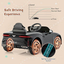 Costzon Ride on Car, 12V Licensed Bentley Bacalar Battery Powered Kids' Electric Vehicles w/Remote Control, Scissor Doors, Wireless Connection, Lights/Sound Effects, Kids Car Toys for Toddlers(Black) by TinyTreasures Baby Boutique