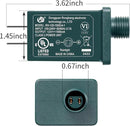 Replacement Yard Inflatable Adapter Power Supply Adaptor - 12V 1.0A 1Pcs -Inflatable Plug Replacement Class 2 Power Supply - Green - for Halloween Yard Blow Up Decorations by GreenHaven Gardens