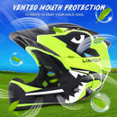 Lixada Kids Bike Helmet Adjustable Detachable Full Face Helmet for Cycling Helmet for Children Bicycle, Skateboard, Scooter, Protective Gear (20.5-22 Inches) by TinyTreasures Baby Boutique