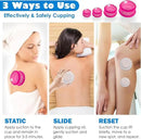 15Pcs Cupping Therapy Set-Professional Silicone Cupping, Suitable for Facial Body Massage/Deep Myofascial Release/Pain Relief/Muscle Relaxation & More (Rose Red,15pcs) by CozyNest Decor