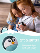 Kids Bluetooth Speaker Boys and Girls with Microphone, Mini Bluetooth Speaker Portable Wireless, 60 Day Battery, for Home, Outdoor and Travel, Works with iPhone and Android – Pepper Penguin by TinyTreasures Baby Boutique