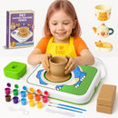 Pottery Wheel for Kids, Ceramic Art Pottery Painting Kit for Kids Ages 3-12 by TinyTreasures Baby Boutique