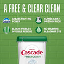 Cascade Free & Clear Dishwasher Pods, Dishwasher Detergent, Dish Detergent Soap, Lemon Essence, 47 Count by TinyTreasures Baby Boutique