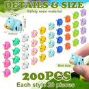 Liliful 200 Mini Resin Cows Bulk Small Plastic Cows Figurines Cute Miniature Cows Animals Figurines Ornament for Moss Landscape Decoration Dollhouse Garden DIY Crafts Accessories by GreenHaven Gardens