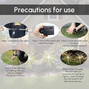 Solar Garden Firework Lights, 4 Pack, Waterproof, 120 LED, Outdoor, Warm White, Pathway, Patio, Party Decorations by GreenHaven Gardens