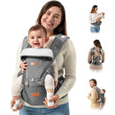 besrey Baby Carrier with Hip Seat Newborn to Toddler, Summer Mesh Front Facing Infant Carrier, Baby Body Holder Chest with Back Support, Front Back Pack with Strap for Men Women Hiking Lumbar Support by TinyTreasures Baby Boutique