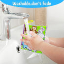OKOOKO 12PCS Soft Baby Books, Soft Cloth Books, Bath Toys, Crinkle Washable Non-Toxic Early Education Preschool Learning Toy for Newborns Babies Infants Toddlers Kids by TinyTreasures Baby Boutique