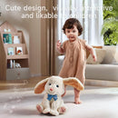 TUMAMA Bunny Stuffed Animal - Musical Stuffed Animal with Moving Ears, Features Singing, Recording, Repeating for Toddlers, Interactive Stuffed Bunny Plush Gift Toys for Boys and Girls by TinyTreasures Baby Boutique