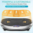 AXV Vibration Plate Exercise Machine Whole Body Workout Power Vibrate Fitness Platform Vibrating Machine Exercise Board for Weight Loss Shaping Toning Wellness Home Gyms Workout by CozyNest Decor