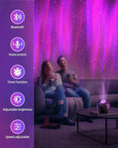 Largest Coverage Area Northern Lights Projector,15 Combinations Galaxy Projector,60 Light Effects Star Projector for Bedroom,Remote Night Light with Bluetooth Speaker,Timer by TinyTreasures Baby Boutique