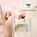 NCVI Manual Breast Pump for Breastfeeding Small Nipple, 20mm Silicone Soft Flange Single Hand Held Pump Breast Milk 4oz, BPA-Free with Two Kinds of Suction Adjusted Suitable for 17/18/19/20mm Nipples by TinyTreasures Baby Boutique