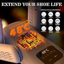 Shoe Dryer & Boot Dryer with Deodorizer – Shoe-Friendly Technology, Shoe Warmer with Heat Blower Fan, Dries 4 Shoes at Once and Odor Removal - Ideal for Ski Shoes, Boots, Gloves, and Hats by CozyNest Decor