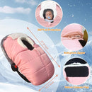 Fairy Baby Winter Car Seat Cover for Babies Carseat– Waterproof, Warm Car Seat Cover Baby – Universal Winter Cover for Back Seat, Infant Car Seat & Baby Carseat（Pink） by TinyTreasures Baby Boutique