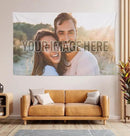 Personalized Custom Tapestry - Ships Next Business Day, Made in USA - Upload Your Own Image for a Unique Wall Hanging Backdrop, Perfect for Home & Living Room Decor, Bedroom Wall Art (60x90) by CozyNest Decor