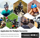 WiFi Helmet Camera, HD 1080P Bike Motorcycle Helmet Camera, IP66 Waterproof Action Camera for Cars, Bicycle, Motorbike & Sports Helmet (with 128G Card) by TinyTreasures Baby Boutique