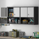 Garage Cabinets,Metal Storage Cabinet with Locking Door,Lockable Wall Mount Cabinet for Storage,Hanging Cabinets for Garage,Kitchen,Office by CozyNest Decor