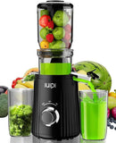 Cold Press Juicer, Slow Masticating Juicer Machines for Whole Vegetable and Fruit, 4.3" Feed Chute, BPA Free, Quiet Easy Clean Juicer to Unlock Fresh & Nutritious Juices (Black) by CozyNest Decor