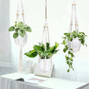Small Hanging Planters Self Watering 5 Inch, 3 Set Hanging Plant Pot for Indoor Outdoor Plants, Hanging Flower Pots with Drainage Hole & 2 Kinds of Plant Hangers for Garden Home Decor by GreenHaven Gardens