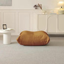 Luxury Ottomans, Modern Square Foot Rest for Sofa Couch Chair, Lazy Floor Seating, Fireside Bean Bag Chair, Tatami Sofa Lounger for Living Room, Bedroom, Office, Brown by CozyNest Decor