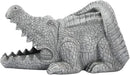 Elenon Crocodile Decorative Gutter Downspout Extension Statue, Gutter Guardian Rain Downspout Extender, Garden Splash Block Outdoor Sculpture for 3" × 4" Down Spouts Decor by GreenHaven Gardens