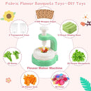 DIY Arts and Crafts Kits for Kids Ages 4-8-12 Flower Bouquet Toys Craft Kit for 4 5 6 7 8 Year Old Girls Ideas Birthday Gift,Classroom Educational Activity Toy for Toddler Kids Boys by TinyTreasures Baby Boutique