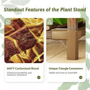Large Plant Shelf 17 Pots Plant Stand Indoor Outdoor Tall Plant Rack Wood for Indoor Plants Multiple Plant Holder for Patio Balcony Garden Flower Stand Load-Bearing 600 LBS by GreenHaven Gardens
