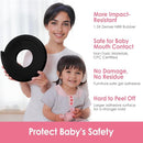 Baby Proofing Corners and Edges Protector Guards (16.5FT Edge +8 Corners), Soft Rubber Foam Edge Protector with Removable Double Sided Tapes, Furniture Table Bumper Guard for Baby Safety-Black by TinyTreasures Baby Boutique