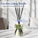LOVSPA Reed Diffuser Set, English Garden Scented Oil Diffuser with Sticks, Home Fragrance Accessories for Bathroom Shelf Decor, Aroma Diffusers for Home or Office Desk, USA Made by CozyNest Decor
